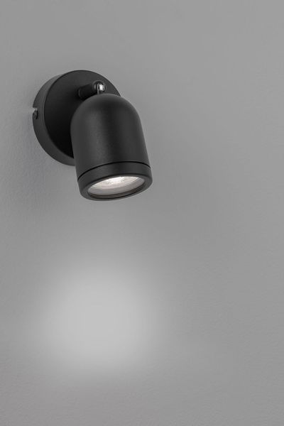 Nova Luce ORSON Deckenleuchte GU10 Schwarz 6,1x9,7x7,2cm dimmbar 9555813