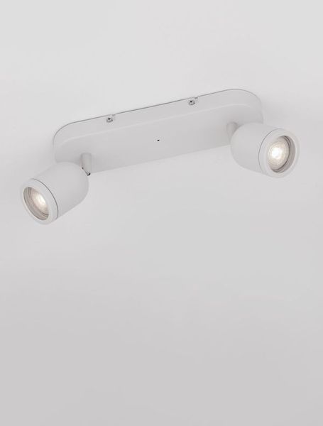 Nova Luce ORSON Deckenleuchte GU10 2-fach Weiß 28x8x9,7cm dimmbar 9555816