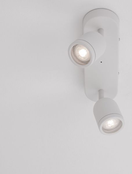 Nova Luce ORSON Deckenleuchte GU10 2-fach Weiß 28x8x9,7cm dimmbar 9555816