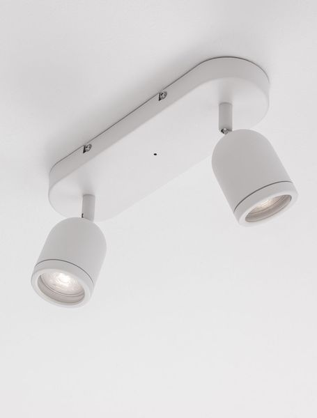 Nova Luce ORSON Deckenleuchte GU10 2-fach Weiß 28x8x9,7cm dimmbar 9555816