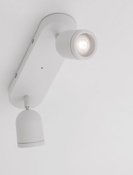 Nova Luce ORSON Deckenleuchte GU10 2-fach Weiß 28x8x9,7cm dimmbar 9555816