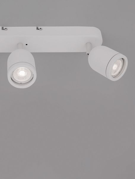 Nova Luce ORSON Deckenleuchte GU10 3-fach Sandweiß 48x8x9,7cm dimmbar 9555818