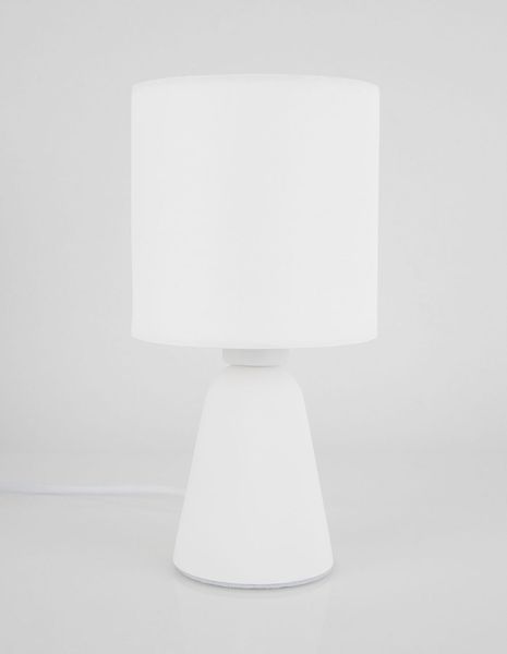 Nova Luce ZERO Tischleuchte E14 Weiß 22,5x12cm 9577162