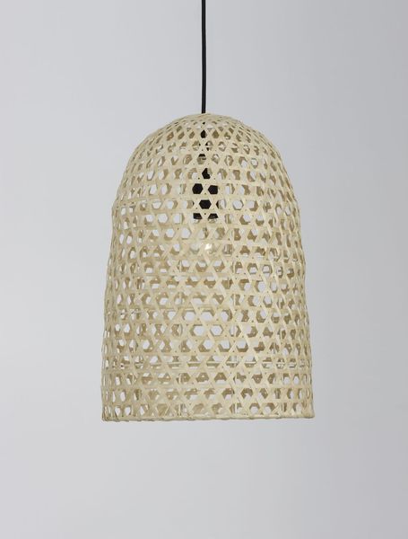 Nova Luce AURORA Pendelleuchte E27 Beige 190x30cm dimmbar 9586509