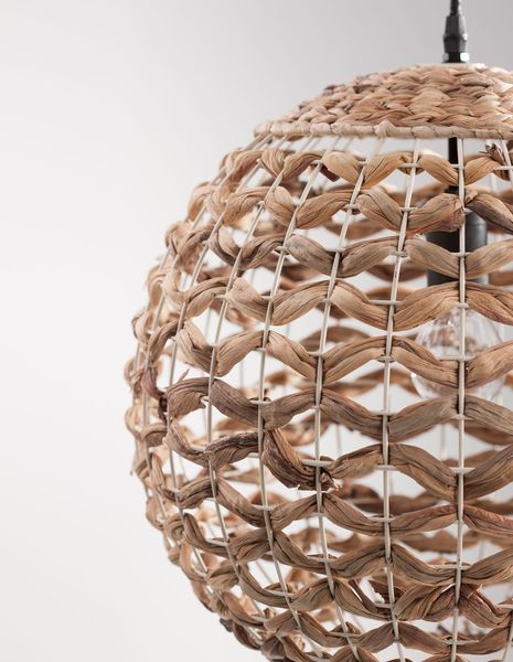 Nova Luce GRIFFIN Pendelleuchte E27 Braun 250x50,5cm dimmbar 9587122