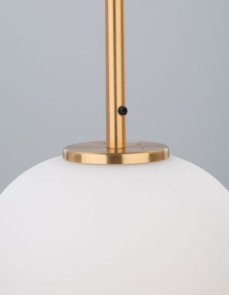 Nova Luce LATO Pendelleuchte E27 Gold 120x27cm dimmbar 9624063