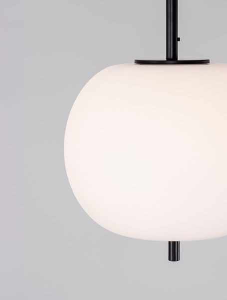 Nova Luce LATO Pendelleuchte E27 Schwarz 120x30cm dimmbar 9624071