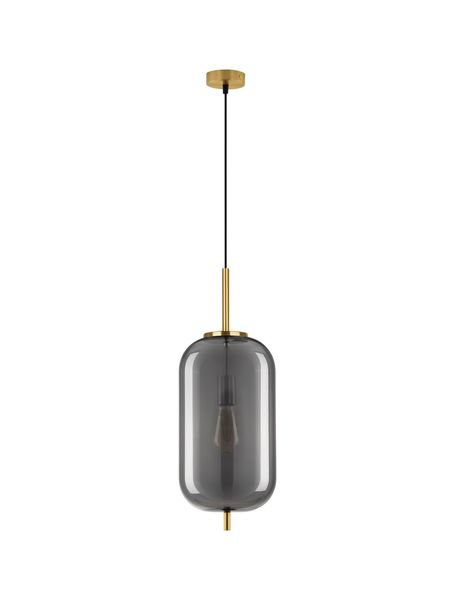 Nova Luce LATO Pendelleuchte E27 Gold-Rauchig 120x22cm dimmbar 9624080
