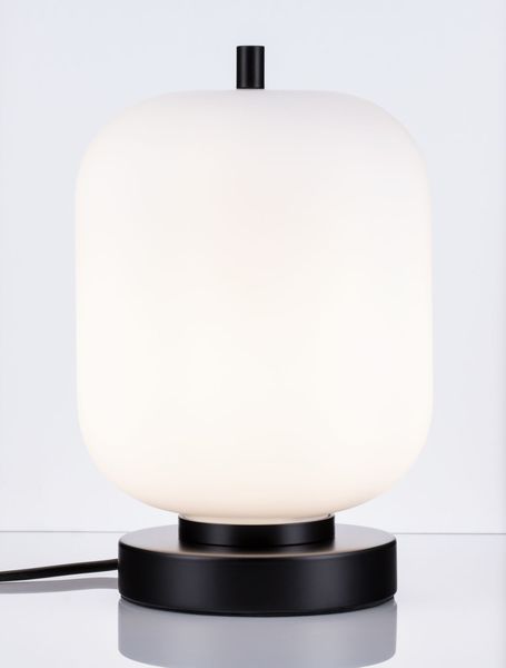 Nova Luce LATO Tischleuchte E14 Schwarz 25x16,5cm 9624087