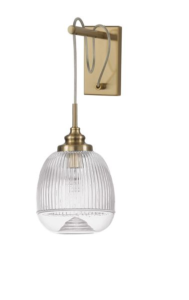 Nova Luce MOND Wandleuchte E14 Gold 18x27,5x40cm dimmbar 9738200