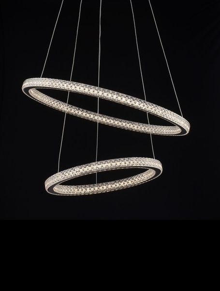 Nova Luce GINEVRA LED Pendelleuchte Schwarz 54W Warmweiss 120x60,5cm dimmbar 9748159