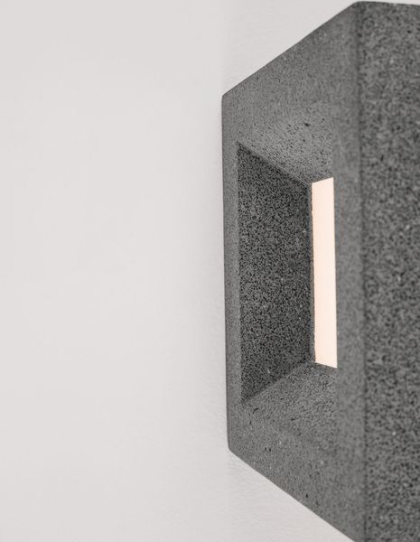 Nova Luce CASTRO Wandleuchte E27 Grau 12W IP65 16x16x16cm dimmbar 9762161