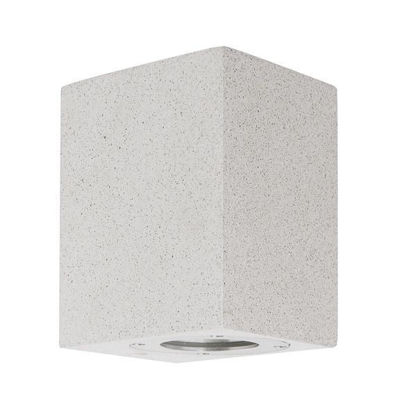 Nova Luce FUENTO Wandleuchte GU10 Weiß 7W IP65 8,6x10x12cm dimmbar 9790541