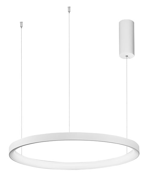 Nova Luce PERTINO LED Pendelleuchte Weiß 48W Warmweiss 150x58cm dimmbar 9853683