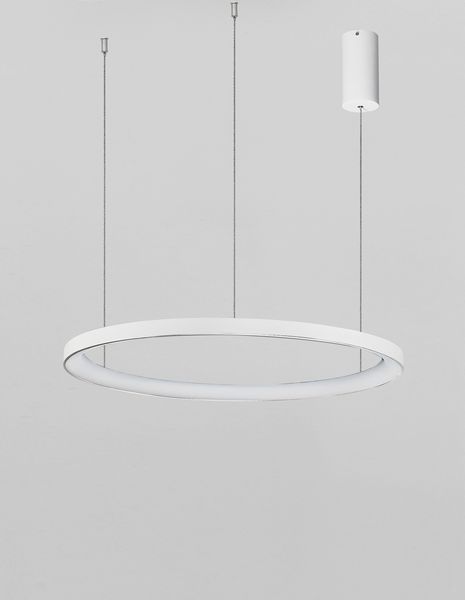 Nova Luce PERTINO LED Pendelleuchte Weiß 48W Warmweiss 150x58cm dimmbar 9853683