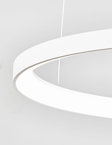 Nova Luce PERTINO LED Pendelleuchte Weiß 48W Warmweiss 150x58cm dimmbar 9853683