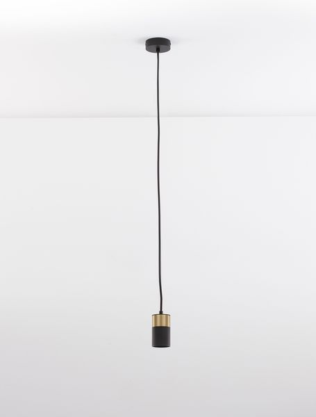 Nova Luce PONGO Pendelleuchte GU10 Schwarz 160x5,6cm dimmbar 9911524