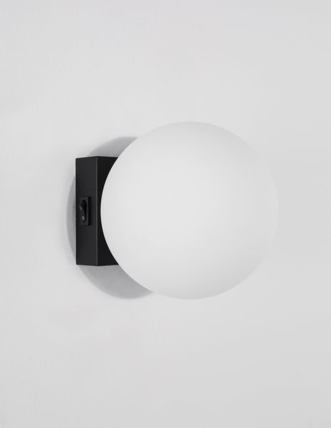 Nova Luce JOLINE LED Wandleuchte Schwarz 6W Neutralweiss 12,5x12,5x14,5cm 9919601