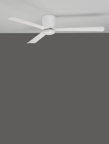 Nova Luce DELL Ventilator Weiß 18,2x121,9cm dimmbar 9952325