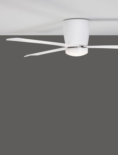 Nova Luce DELL Ventilator Weiß 18,2x121,9cm dimmbar 9952325