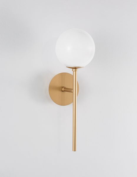 Nova Luce CANTONA Wandleuchte G9 Gold 14,5x11x35cm dimmbar 9960617