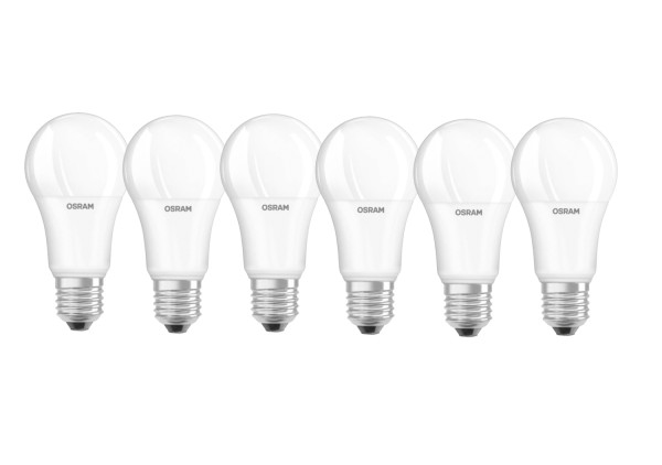 6er Set Osram Parathom Classic Led Lampe E27 14w 2700k Dimmbar Wie 100w Warmweiss 4058075101098