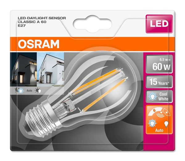 Osram LED STAR Sensor E27 6.5W 806Lm 4000K 4058075162204 = 60W