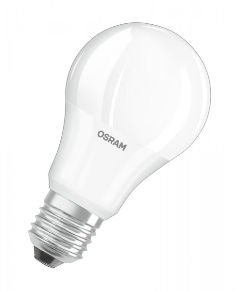 4er-Pack Osram LED Lampe BASE E27 11W 1055Lumen warmweiss 2700K, hell wie 75W Glühlampen