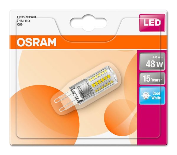 Osram LED STAR G9 4.8W 600Lm 4000K 4058075271876