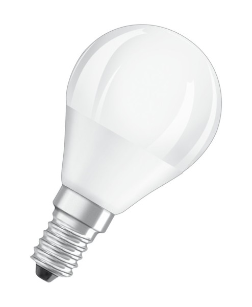 OSRAM Superstar E14 LED Lampe 4.9W P40 Dimmbar matt warmweiss wie 40W
