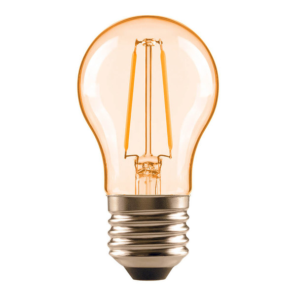 OSRAM LED Lampe E27 Classic Filament P10 1.1W 80lm Extra-Warmweiss 2400K wie 10W 4099854568664