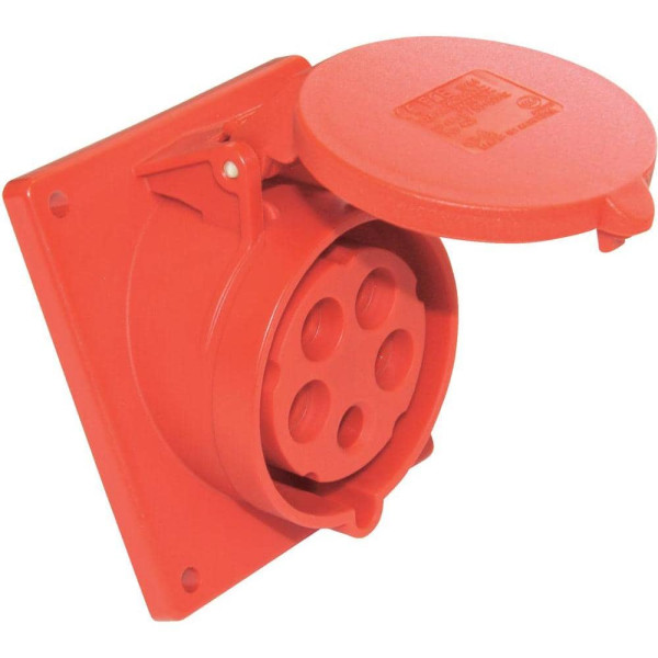 CEE Anbausteckdose Turbo Twist schräg 400V 16A IP44 PCE 415-6TT