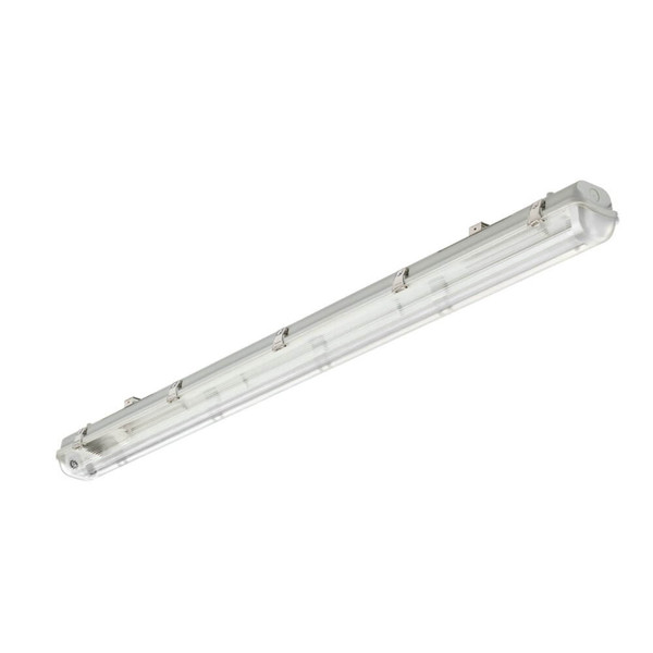 Philips LED Feuchtraumleuchte Leergehäuse Ledinaire 120cm IP65 für 2 LED-Röhren 8710163366036
