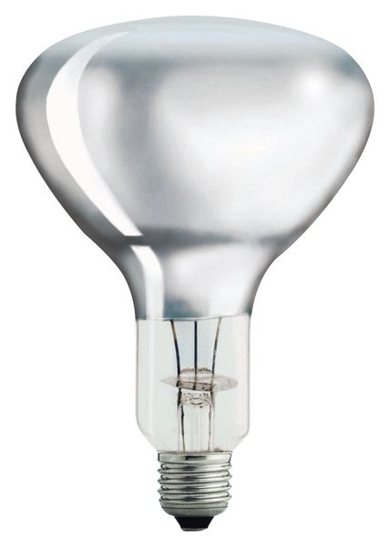Philips Infrarotlampe BR125 IR 250W E27 230-250V klar 1CT/10
