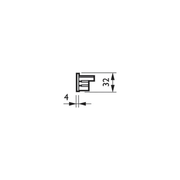 Philips Endkappe 3-Phasen-Stromschiene Square RCS750 Schwarz ZRS750 EP BK XTS41-2 8711559141503