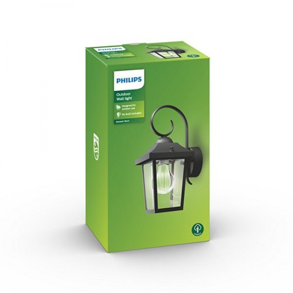 Philips myGarden Wandleuchte Buzzard Black Edition 1723630PN Schwarz 8718696156797