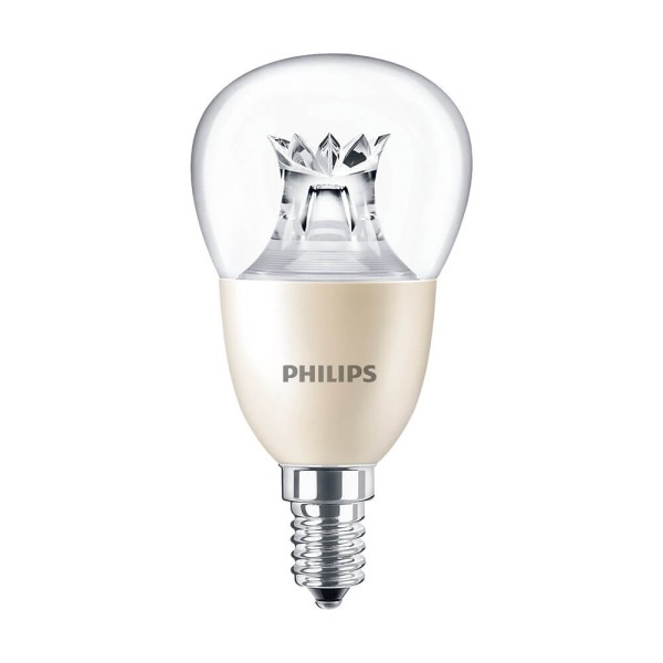Philips MASTER LED Lampe klar 8W warmweiss E14 P50 DimTone dimmbar 8718696580677