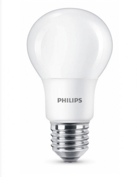 4er-Set Philips LED Lampe E27 8W warmweiss 2700K 806lm wie 60W Glühlampe