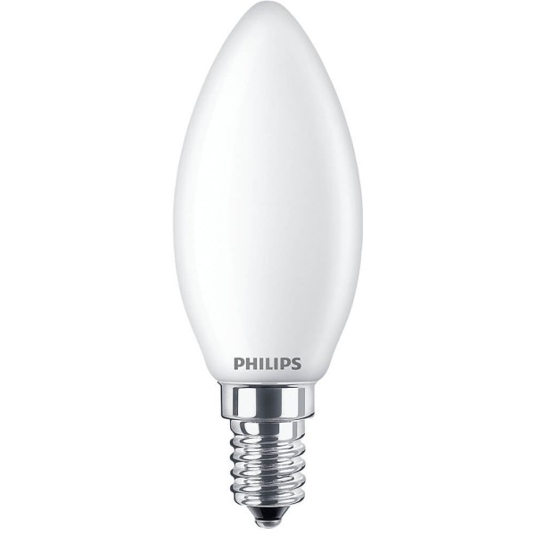 Philips Classic LED Kerze 4,3W B35 E14 matt 8718696706398