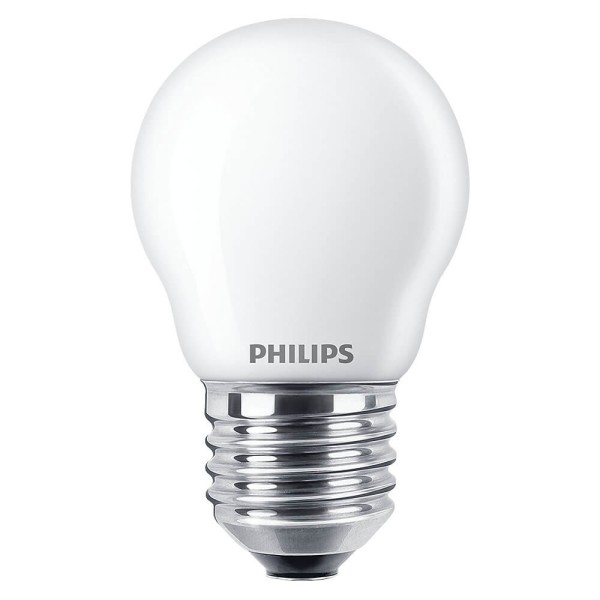 Philips Classic LED Lampe 4,3W P45 E27 matt 8718696706473