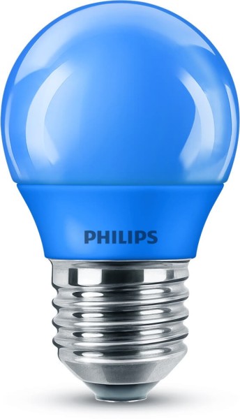 Philips LED Birne 3.1W blau E27 8718696748626