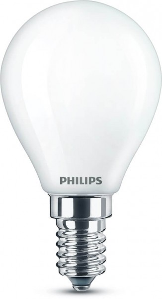6er-Set Philips LED COOL WHITE Classic E14 4.3W neutralweiss 4000K E14 matt 8718699648404 wie 40W