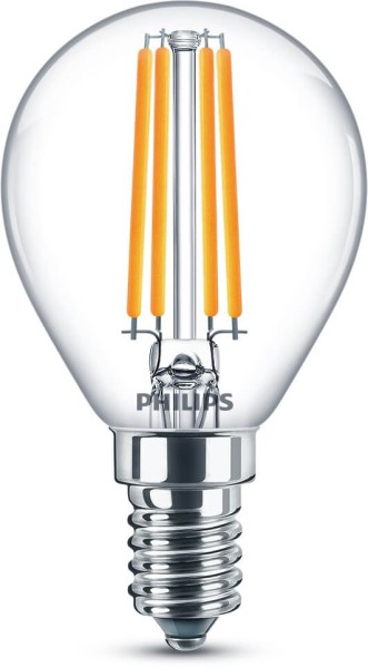 Philips LED Birne Classic 6.5W warmweiss E14 8718699762292