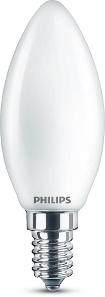 Philips LED Kerze Classic 4.3W warmweiss E14 8718699763398