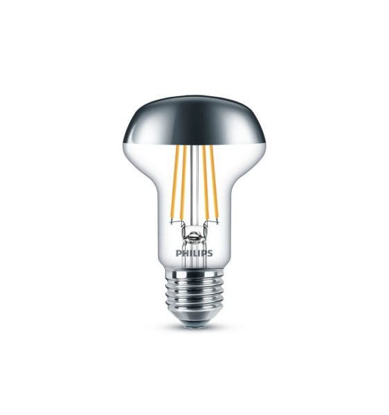 Philips Reflektor LED Kopfspiegellampe E27 R63 36° 4W 505lm warmweiss 2700K wie 42W