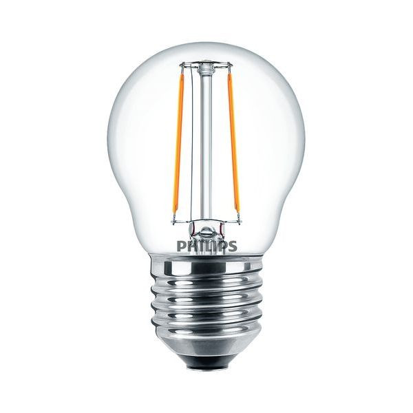 Philips CorePro P45 Tropfen LED Lampe E27 2W 250lm warmweiss 2700K wie 25W 8719514347762