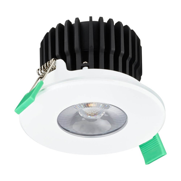Philips LED Einbaustrahler CoreLine Gen2 starr Ø7,8cm 7,2W 650lm Warmweiss 3000K dimmbar IP65 Weiß 8719514548268