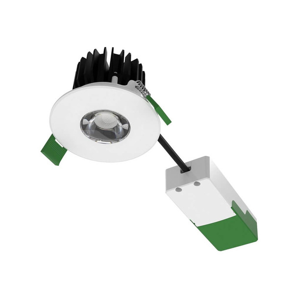 Philips LED Einbaustrahler CoreLine Gen2 starr Ø6,8cm 12,3W 1300lm Warmweiss 3000K dimmbar IP65 Weiß 8719514941038