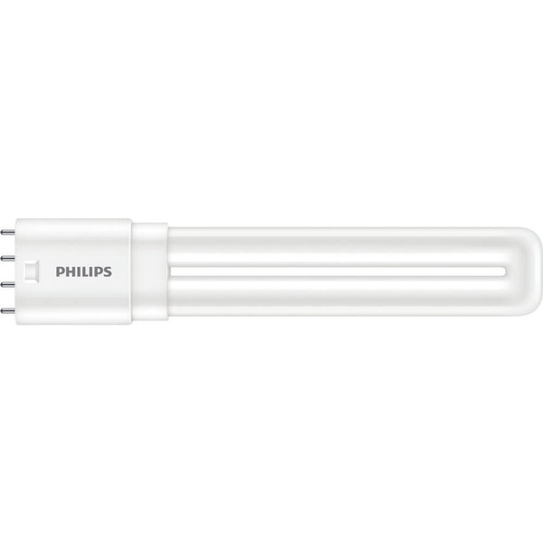 Philips LED Kompaktlampe PL-L 2G11 4-Pin CorePro KVG + 230V 8W 1000lm Neutralweiss 4000K wie 18W 8720169157019