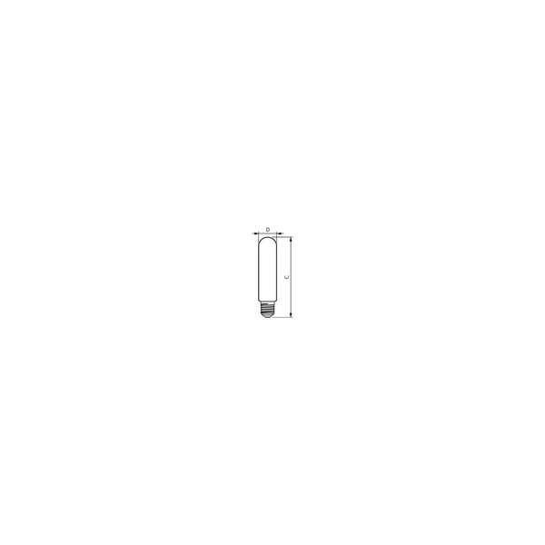 Philips LED Lampe E40 TrueForce Core SON-T-Ersatz 45W 8800lm Warmweiss 3000K 8720169297470